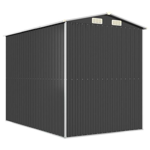 Garden Shed Anthracite 192x274x223cm Galvanised Steel - Image 6
