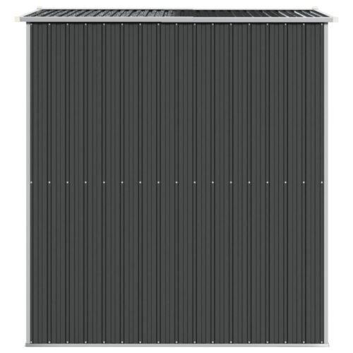 Garden Shed Anthracite 192x191x223cm Galvanised Steel - Image 5