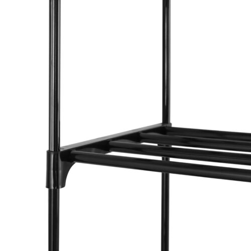 Artiss Shoe Rack DIY Stackable 10-tier Black Dunn - Image 6