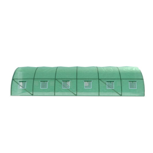 Green Fingers Greenhouse 9x3x2M Walk in Green House Tunnel Plant Garden Shed Dome - Image 2