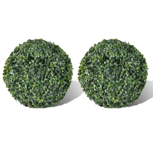 Boxwood Ball Artificial Leaf Topiary Ball 27cm 2 pcs