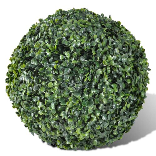 Boxwood Ball Artificial Leaf Topiary Ball 27cm 2 pcs - Image 2