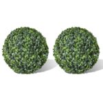 Boxwood Ball Artificial Leaf Topiary Ball 35cm 2 pcs