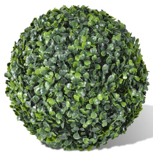 Boxwood Ball Artificial Leaf Topiary Ball 35cm 2 pcs - Image 2