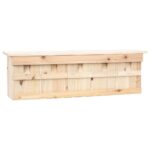 Sparrow House with 5 Rooms 68x15x21cm Firwood