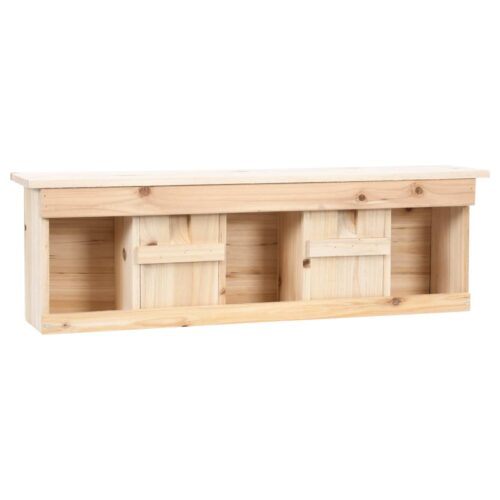 Sparrow House with 5 Rooms 68x15x21cm Firwood - Image 2