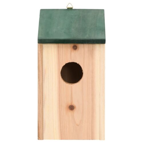 Bird Houses 10pcs Solid Firwood 12x12x22cm - Image 3