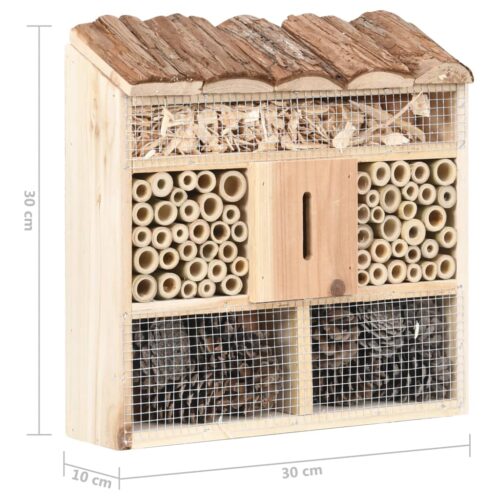 Insect Hotel 30x10x30cm Firwood - Image 6