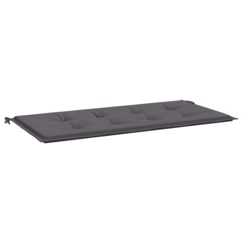Garden Bench Cushion Anthracite 100x50x3cm Oxford Fabric - Image 2
