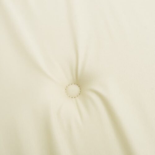 Garden Bench Cushion Cream 120x50x3cm Oxford Fabric - Image 5