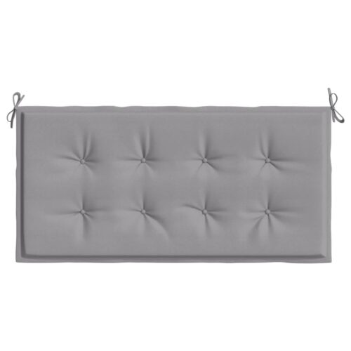 Garden Bench Cushion Grey 120x50x3cm Oxford Fabric