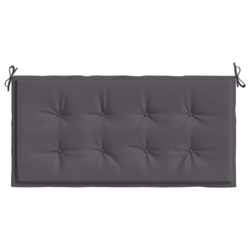 Garden Bench Cushion Anthracite 120x50x3cm Oxford Fabric