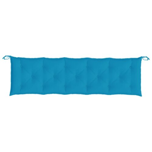 Garden Bench Cushion Light Blue 180x50x7cm Oxford Fabric