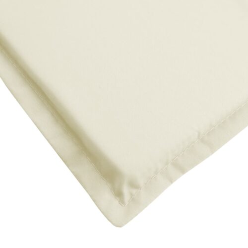 Outdoor Sun Lounger Cushion Patio Garden Lounge Chair Seat Pads Cream 200x50x3cm - Image 7
