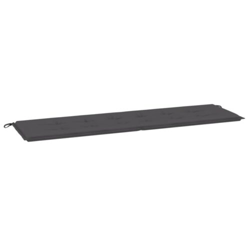 Garden Bench Cushion Anthracite 180x50x3cm Oxford Fabric - Image 2