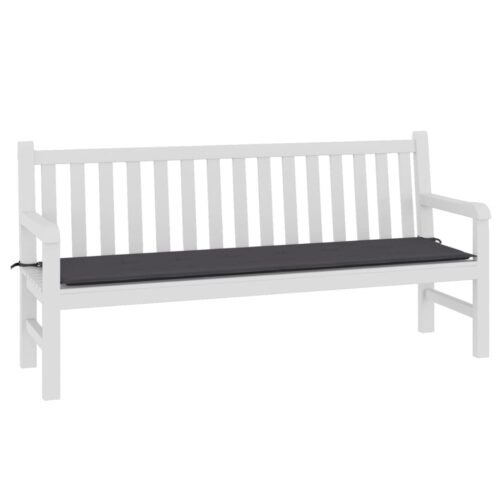 Garden Bench Cushion Anthracite 180x50x3cm Oxford Fabric - Image 3
