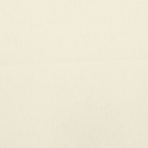 Garden Highback Chair Cushions 6pcs Cream 120x50x3cm Fabric - Image 8