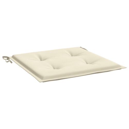 Garden Chair Cushions 6pcs Cream 50x50x3cm Oxford Fabric - Image 3