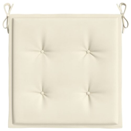 Garden Chair Cushions 6pcs Cream 50x50x3cm Oxford Fabric - Image 5