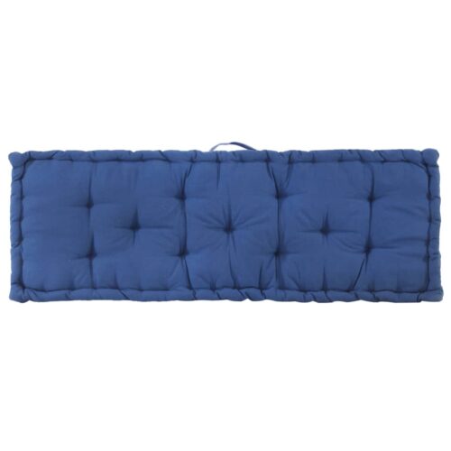 Pallet Floor Cushions 2pcs Cotton Light Blue - Image 5