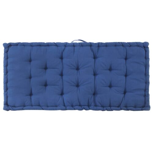 Pallet Floor Cushions 2pcs Cotton Light Blue - Image 8