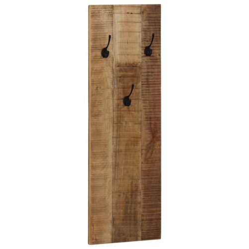 Wall-mounted Coat Racks 2pcs Solid Mango Wood 36x110x3cm - Image 10