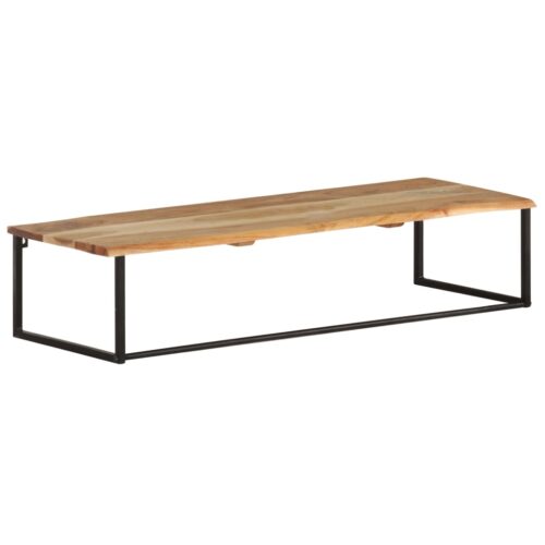 Peg with Live Edge 100x35x22cm Solid Acacia Wood - Image 2