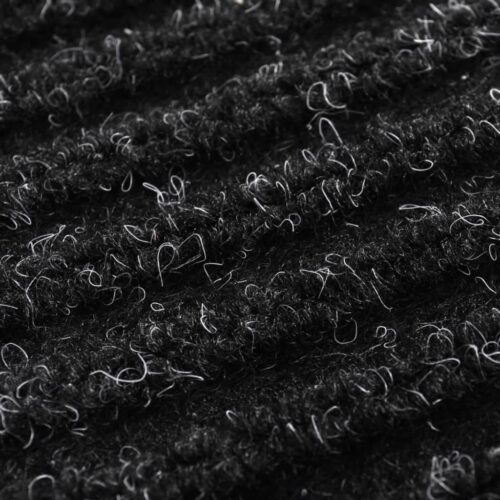 PVC Door Mat Non-Slip Home Office Welcome Front Floor Carpet Rug Black 90x120cm - Image 6