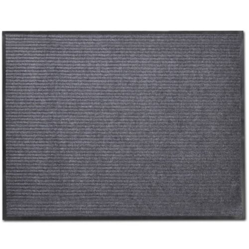PVC Door Mat Home Welcome Front Door Floor Carpet Rug Cover Dark Grey 90x120cm