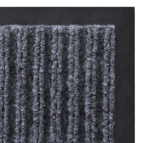 PVC Door Mat Home Welcome Front Door Floor Carpet Rug Cover Dark Grey 90x120cm - Image 5