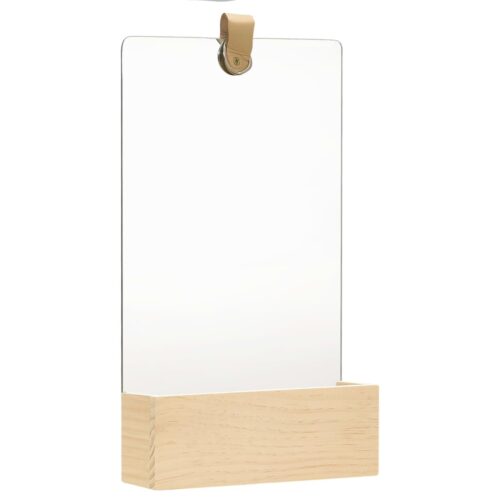 Wallmirror Solid Pinewood 23x39.5cm - Image 2