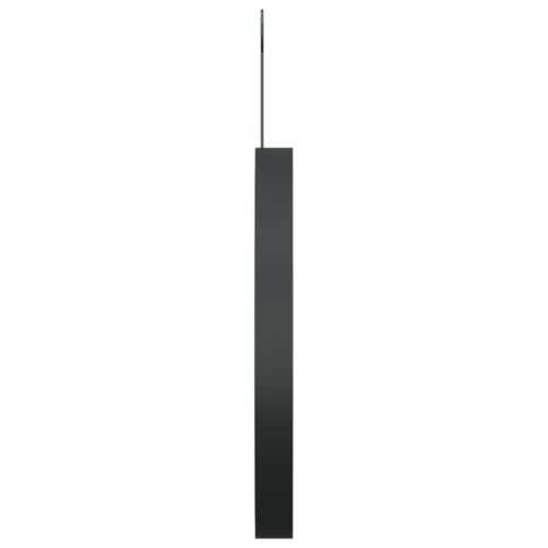 Hangingmirror with Hook Black 30cm - Image 4