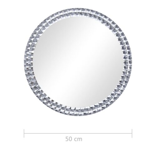 Wall Mirror 50cm Tempered Glass - Image 5