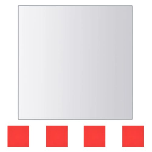 24pcs Mirror Tiles Square Glass - Image 5