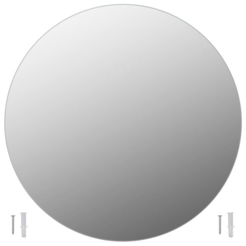 Wall Mirror 60cm Round Glass - Image 2
