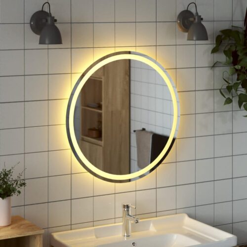 LED Bathroom Mirror 70cm Round - Image 3