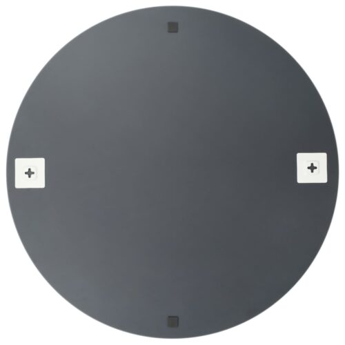 Wall Mirrors 2pcs 70cm Round Glass - Image 3