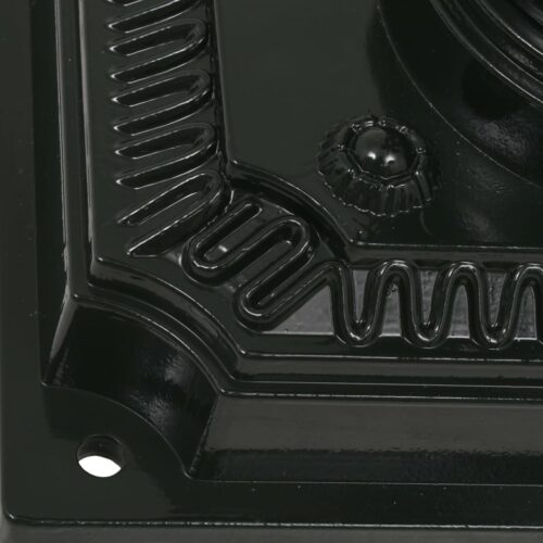 Pedestal Letterbox Aluminium Vintage Style Rustproof Green - Image 11