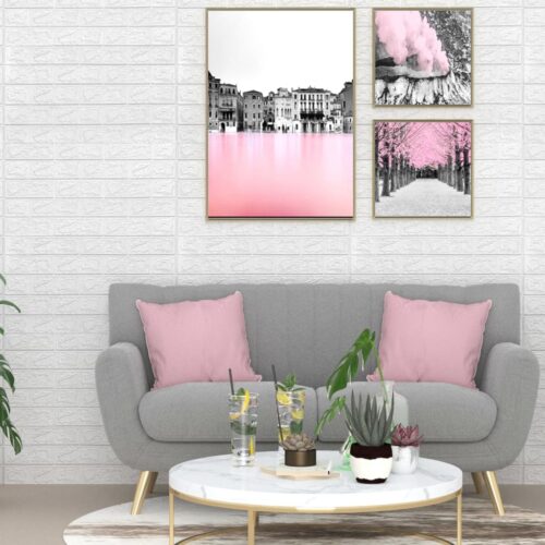 3D Wallpaper Bricks Self-adhesive 10pcs White - Image 8
