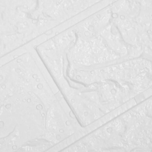 3D Wallpaper Bricks Self-adhesive 10pcs White - Image 5