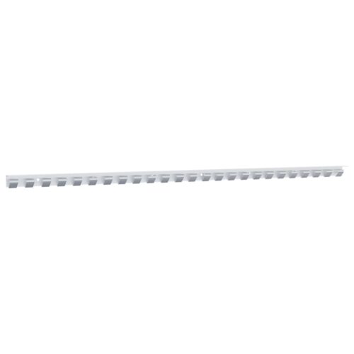 1M Curtain Track Mounting Rail for Strip Curtains Blinds Silver Stainless Steel - Image 2