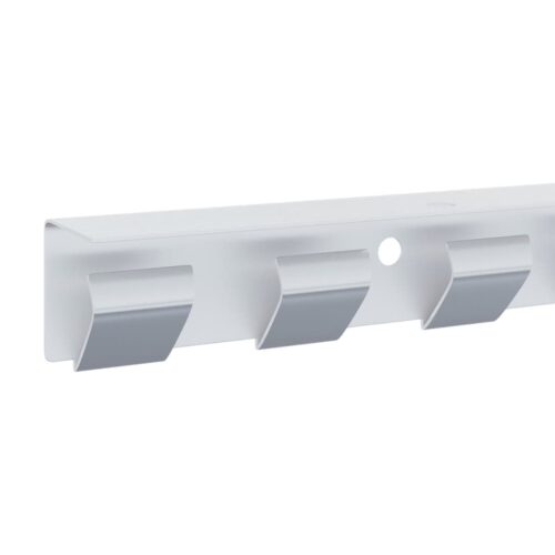 1M Curtain Track Mounting Rail for Strip Curtains Blinds Silver Stainless Steel
