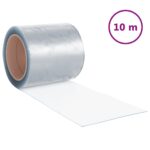 Door Curtain Transparent 200 mmx1.6 mm 10m PVC