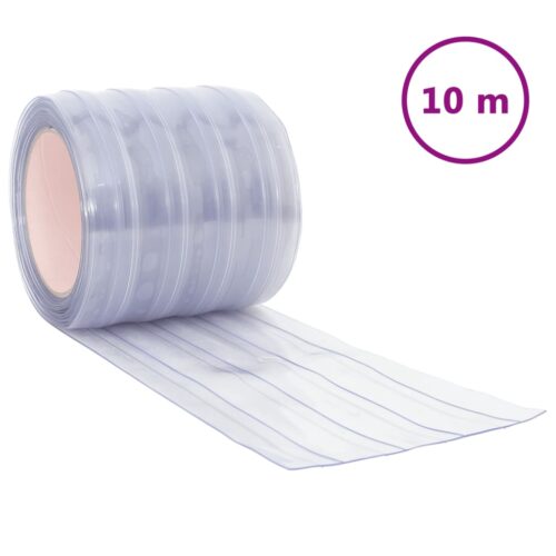 Door Curtain Transparent 200 mmx1.6 mm 10m PVC
