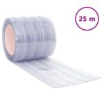 Door Curtain Transparent 200 mmx1.6 mm 25m PVC