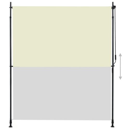 Outdoor Roller Blind 200x270cm Cream - Image 3