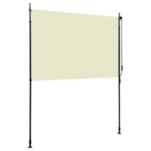 Outdoor Roller Blind 200x270cm Cream - Image 4