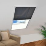 Plisse Insect Screen for Windows Aluminium 60x80cm
