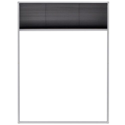 Plisse Insect Screen for Windows Aluminium 60x80cm - Image 3