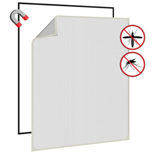Magnetic Insect Screen for Windows White 100x120cm - Image 5